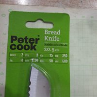 Нож "Peter cook" за хляб нов, снимка 4 - Прибори за хранене, готвене и сервиране - 38441537