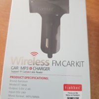 Трансмитер-Wireless FM Car Kit, снимка 3 - Друга електроника - 38155324