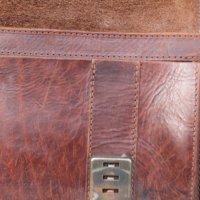 Стара кожена чанта, снимка 9 - Антикварни и старинни предмети - 43896014