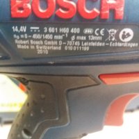 Акумулаторен Винтоверт Bosch GSR 14,4 V-LI / 3 батерии, снимка 6 - Винтоверти - 37216879