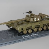 Танк Т-64Б 1976 - мащаб 1:43 на DeAgostini моделът е нов в блистер, снимка 1 - Колекции - 43966570