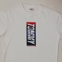 Tommy Hilfiger оригинална тениска S памучна фланелка, снимка 2 - Тениски - 37655796