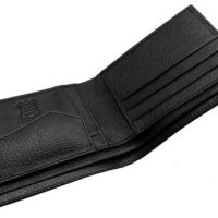 Buono Pelle нов мъжки портфейл портмоне естествена кожа RFID protection внос Англия, снимка 4 - Портфейли, портмонета - 43771944