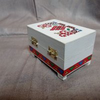 Кутия с автентична българска  народна шевица, снимка 3 - Други - 43255117