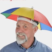 Сгъваема шапка-чадър за защита от дъжд и слънце за дейности на открито, риболов, в гората, къмпинги, снимка 5 - Други стоки за дома - 37092313