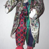Марионетка Шмидер- Клоун от истинско дърво, ръчна изработка 3, снимка 6 - Антикварни и старинни предмети - 43820834