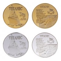 Титаник монета / Titanic coin, снимка 1 - Нумизматика и бонистика - 22521168