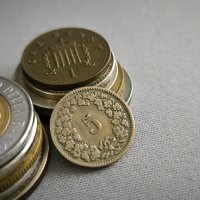 Монета - Швейцария - 5 рапен | 1909г., снимка 1 - Нумизматика и бонистика - 43154110