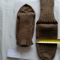 Вълнени чорапи ръчно плетиво, снимка 11 - Други - 43871036