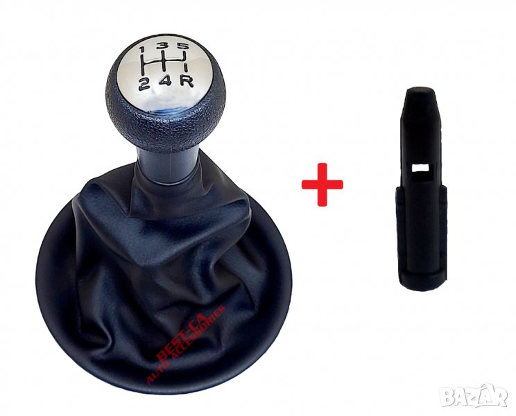 Топка скоростен лост с маншон и адаптер за Пежо Партнер Ситроен Берлинго 2, снимка 1