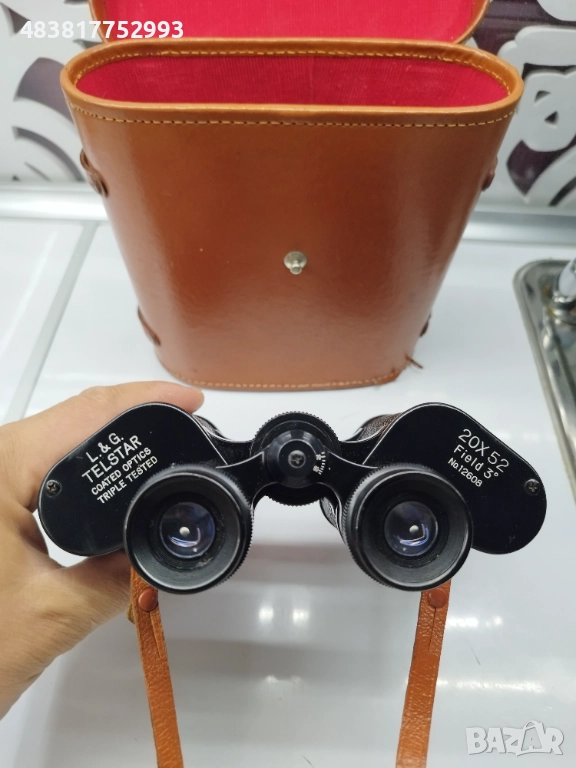 Бинокъл 20х52 в отлично състояние , снимка 1