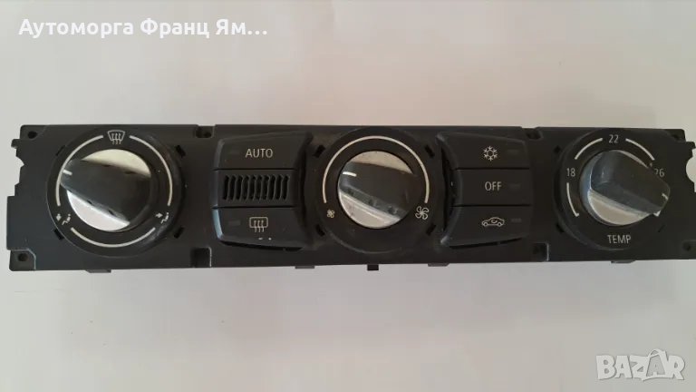 11419110 ПАНЕЛ УПРАВЛЕНИЕ КЛИМАТИК ЗА BMW E60 ФЕЙСЛИФТ, снимка 1