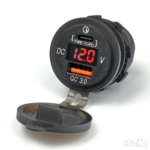 Волтметър + USB + Type C, снимка 1