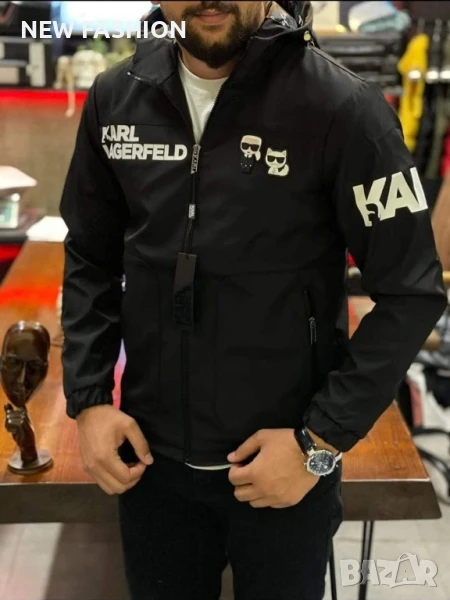 Мъжка Ветровка ✨ KARL LAGERFELD , снимка 1