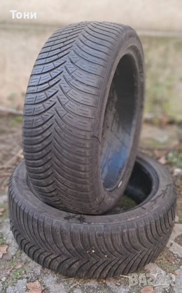 2 броя зимни гуми 215 45 17 Kleber перфвктни, снимка 1