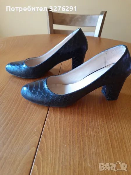 Черни обувки р.39 , снимка 1
