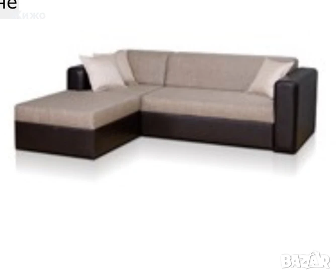 Продавам диван с голяма табуретка, снимка 1