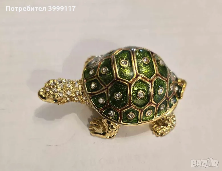 Метална бижутерка - Костенурка, снимка 1
