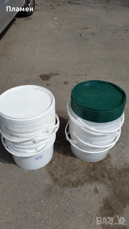 Продавам празни ПВЦ кофи 5кг/8л, снимка 1