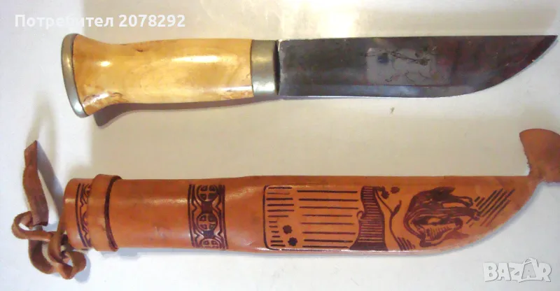  Ловджийски нож  - Finland, снимка 1