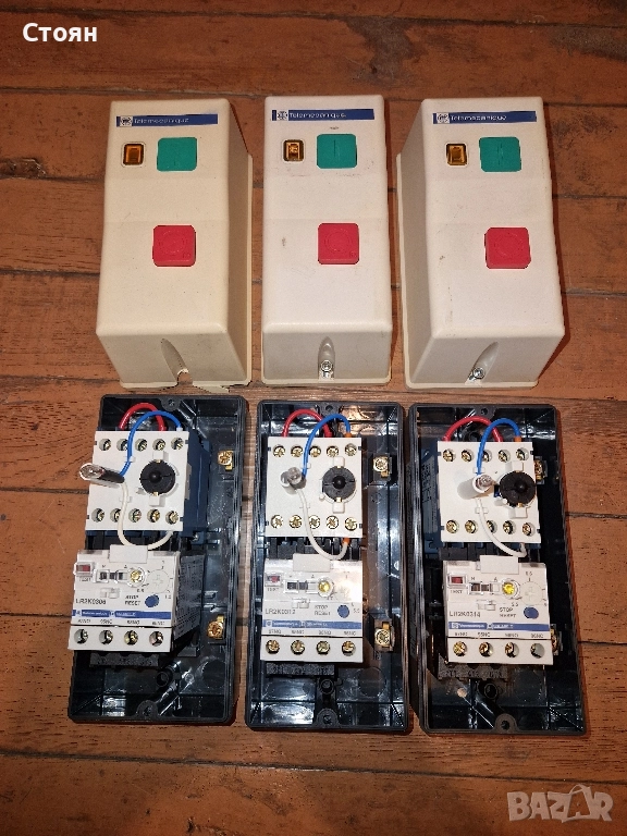 Пускател за ел. двигател, Въздушен пускател schneider electric telemechanic, снимка 1