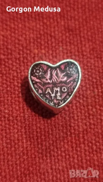 Сребърен талисман Pandora , снимка 1