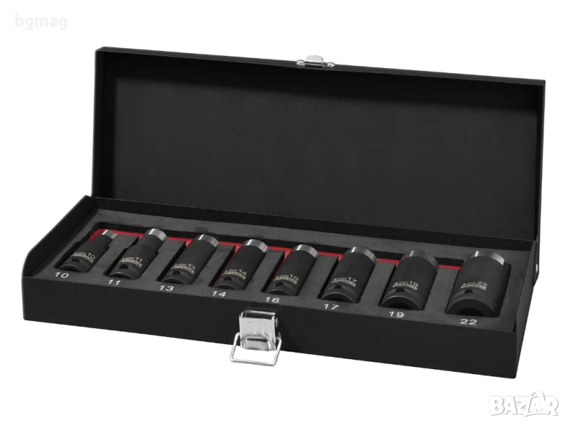 PARKSIDE PSNP 8 B2-комплект ударни вложки-глухи ключове, 8 части, снимка 1