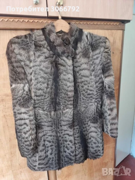 Палто от котки естествен косъм, снимка 1