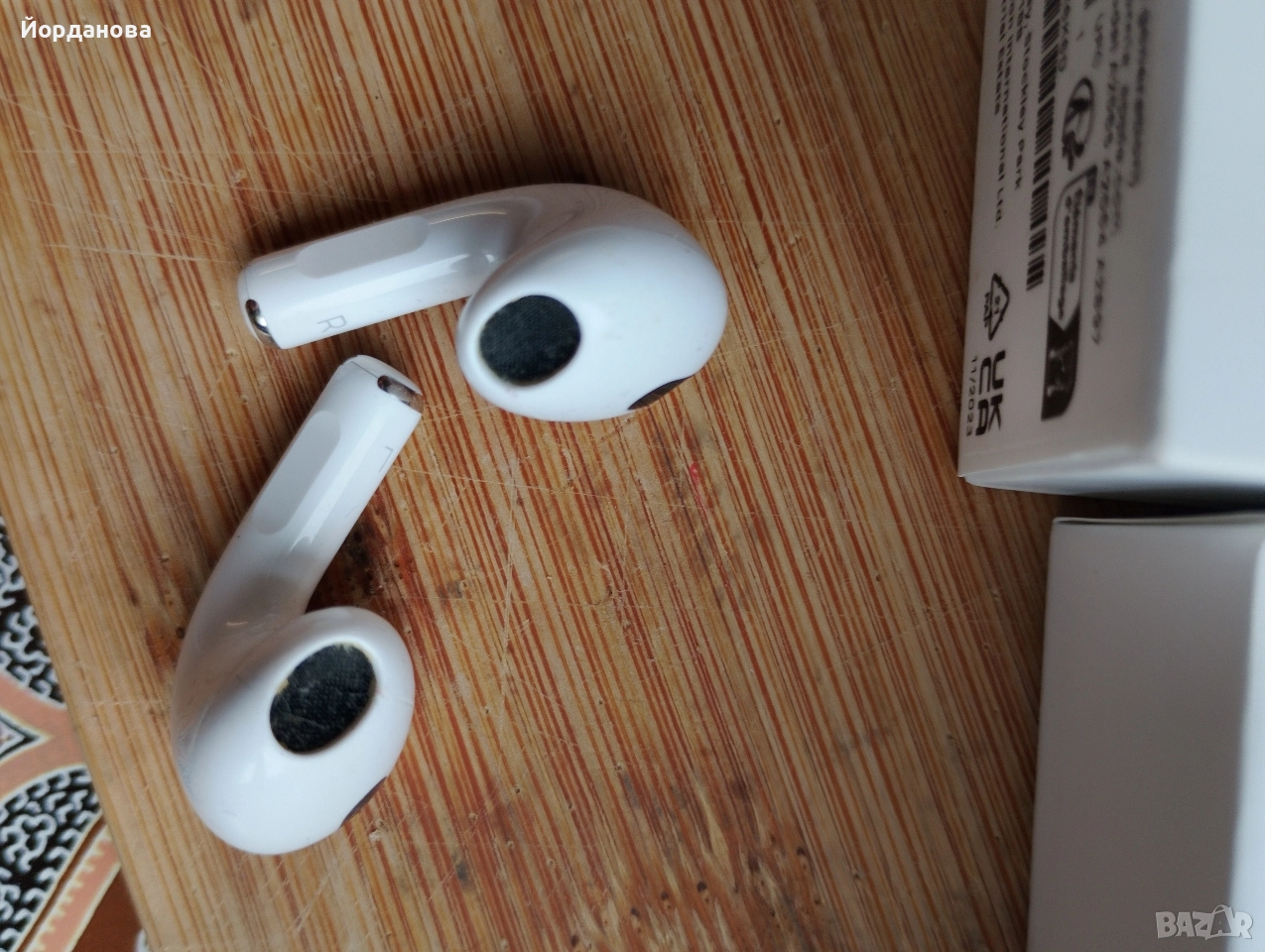 Безжични слушалки от марката Apple, модел Airpods., снимка 1