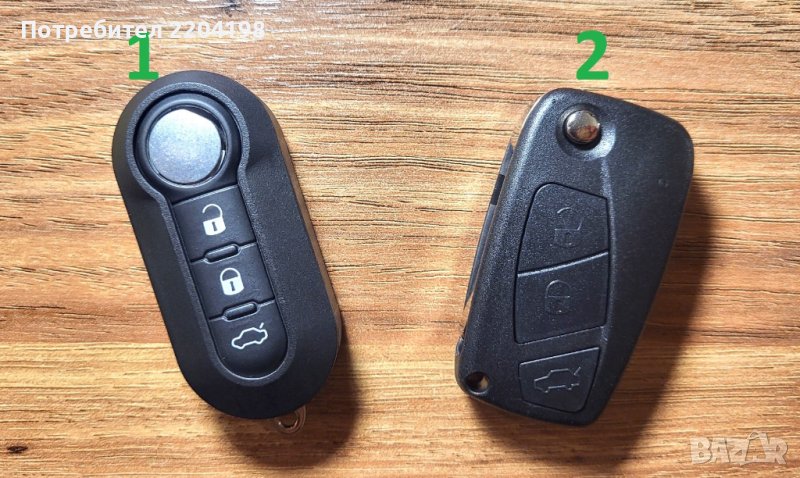 Fiat Ducato кутийка за ключ дистанционно (Ситроен Пежо), снимка 1