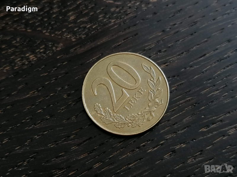 Монета - Албания - 20 леке | 2000г., снимка 1