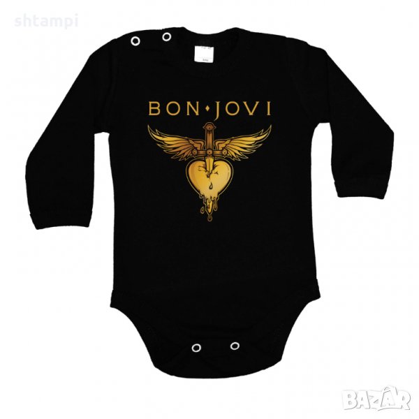 Бебешко боди Bon Jovi 3, снимка 1