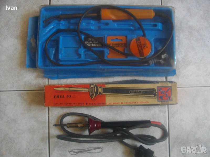 30-40 Вата-Ел.Поялник-Старо Немско Високо Качество-Delta/ERSA-Почти Нов-Отличен, снимка 1