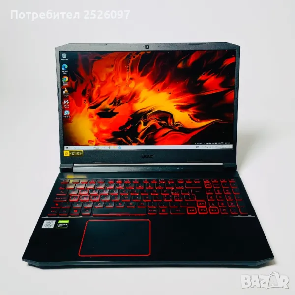 Acer Nitro 15/FHD IPS/i5-10300H/GTX 1650 Ti/8GB DDR4/512GB NVMe, снимка 1