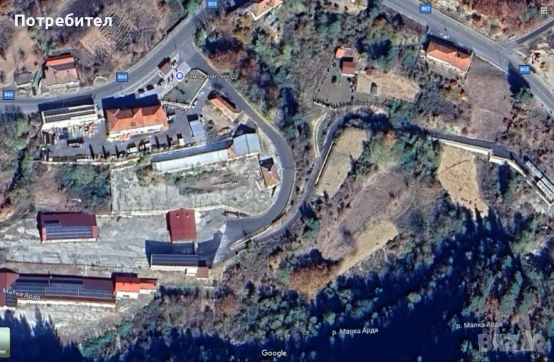 Парцел УПИ XVIII - 673 кв.м. с. Баните, снимка 1