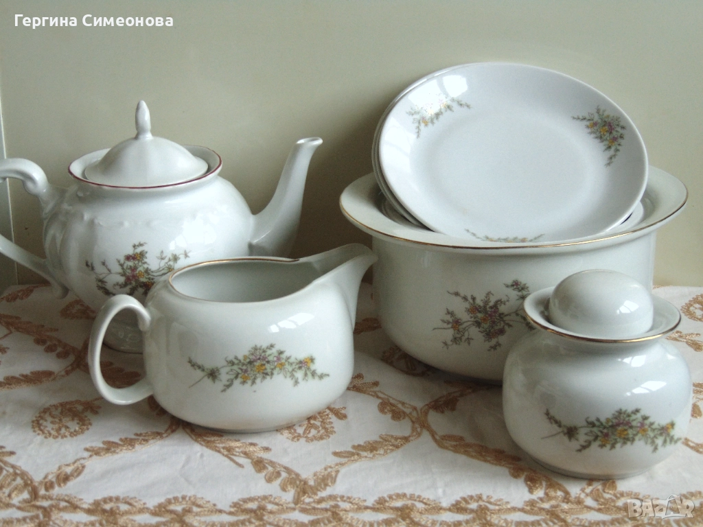 Стар български порцелан , снимка 1