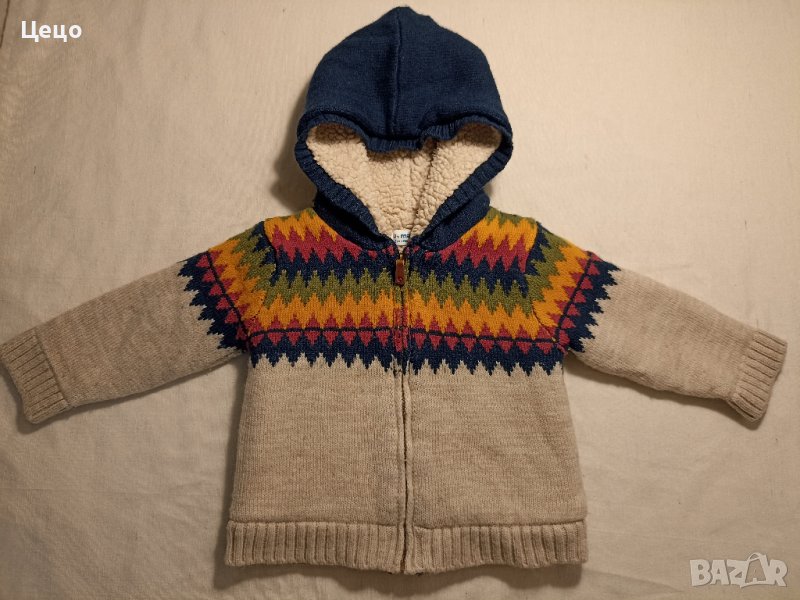 Дебела бебешка жилетка Mayoral. 80 см, 12 м., снимка 1