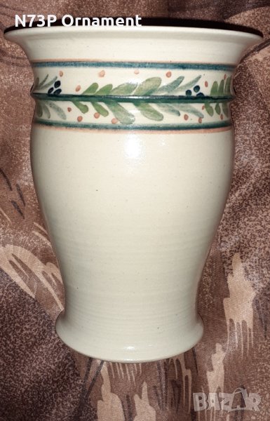 ПРЕКРАСНА РЪЧНА ИЗРАБОТКА. ВАЗА.ПОДПИС., снимка 1