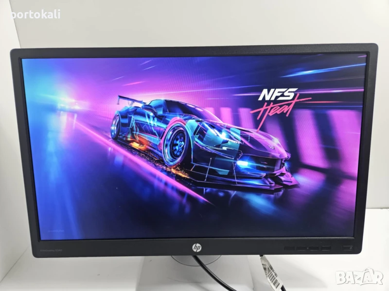 +Гаранция! HDMI IPS Монитор HP EliteDisplay E240 23.8" инча + кабел, снимка 1