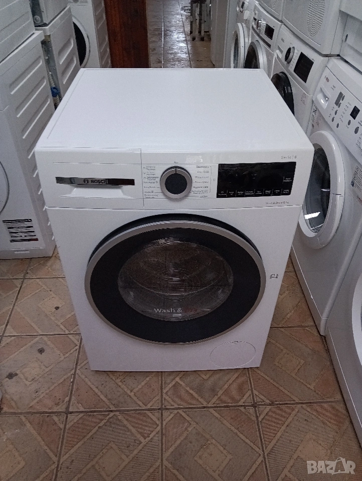 Пералня със сушилня Бош Bosch Serie 6 Wash end Dry A+++ 9/6кг 2 години гаранция!, снимка 1