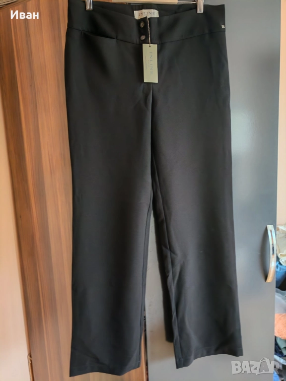 Inline London дамски класически прави панталони, снимка 1
