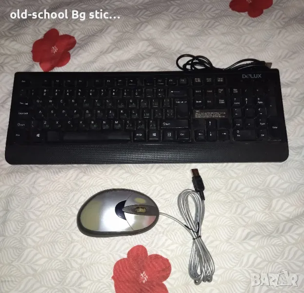 Клавиатура 'Delux' с Подарък, снимка 1
