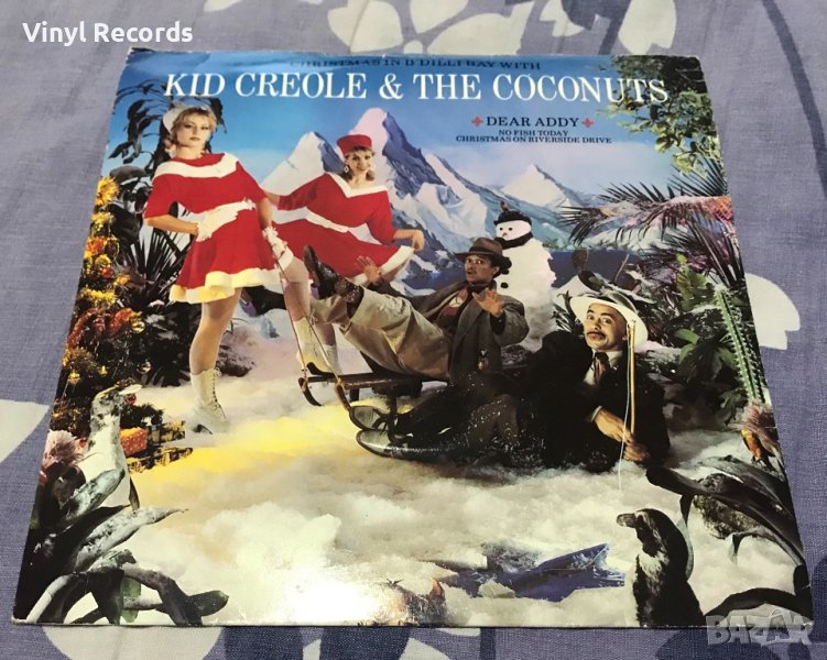 Kid Creole & The Coconuts – Christmas In B'Dilli Bay Vinyl , 7", снимка 1