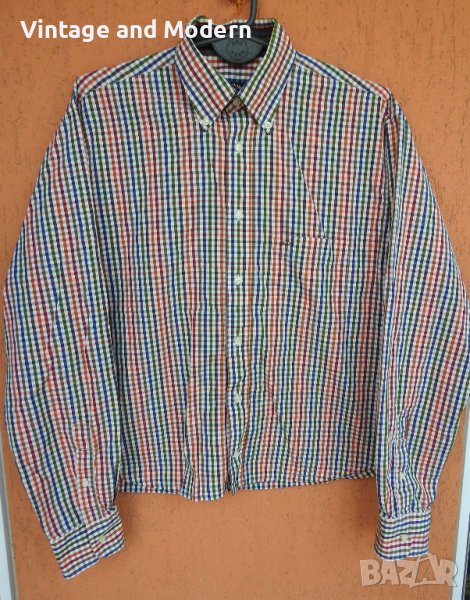 PAUL & SHARK мъжка карирана риза (L), снимка 1