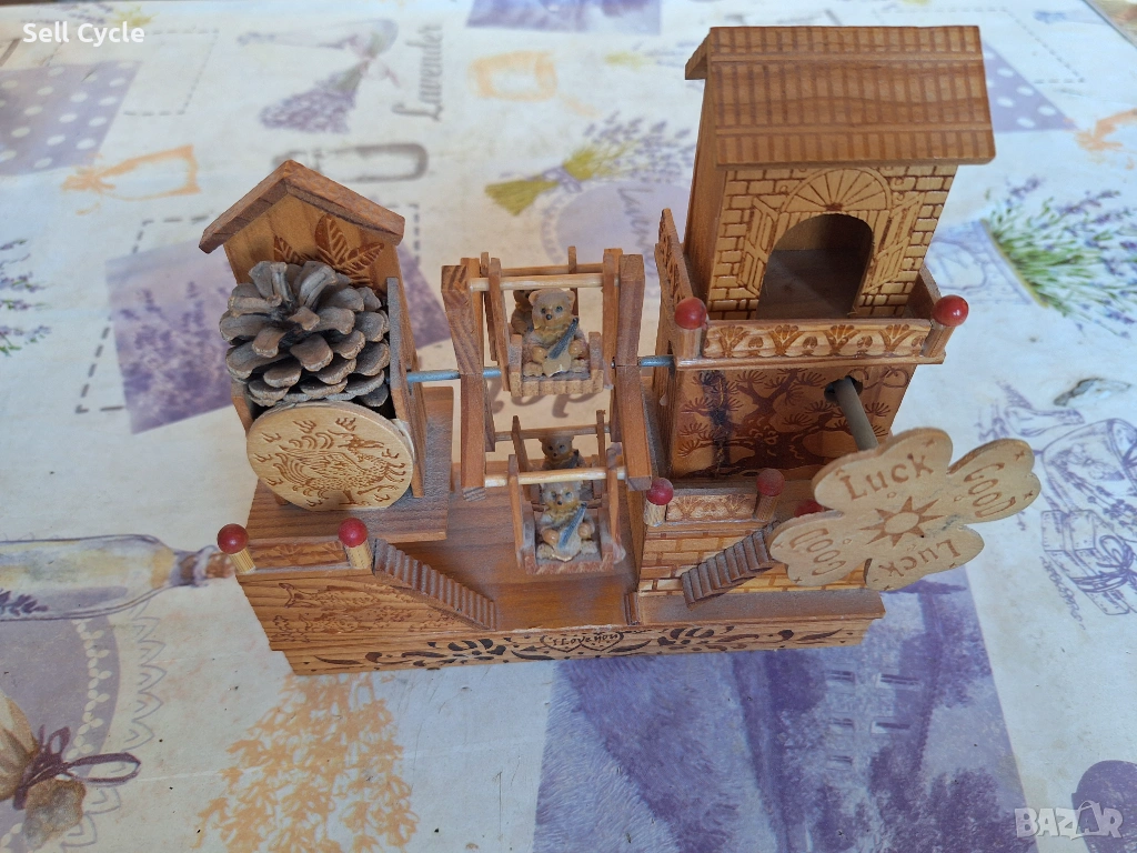 ✅ДЪРВЕНА МУЗИКАЛНА КЪЩИЧКА❗, снимка 1