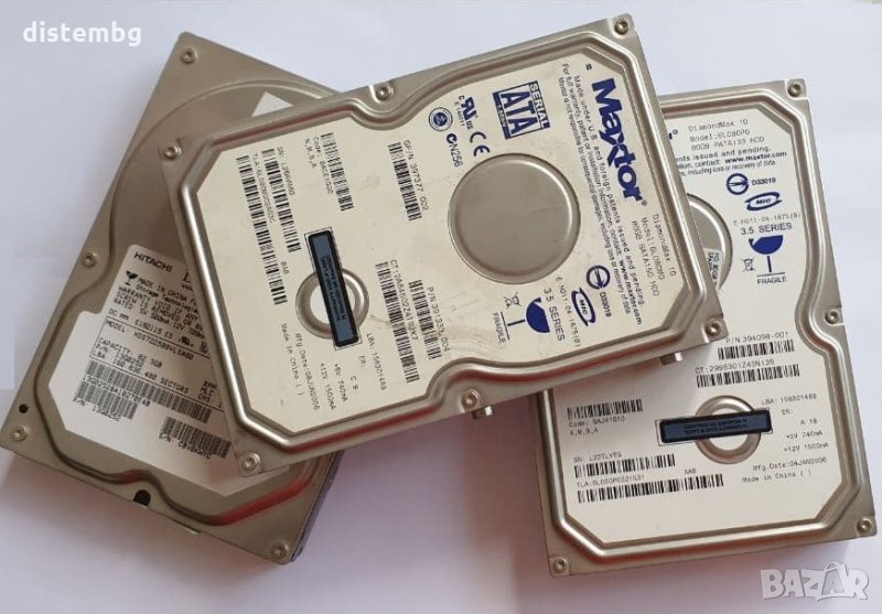 SATA и IDE Хард Дискове - 80 GB, снимка 1