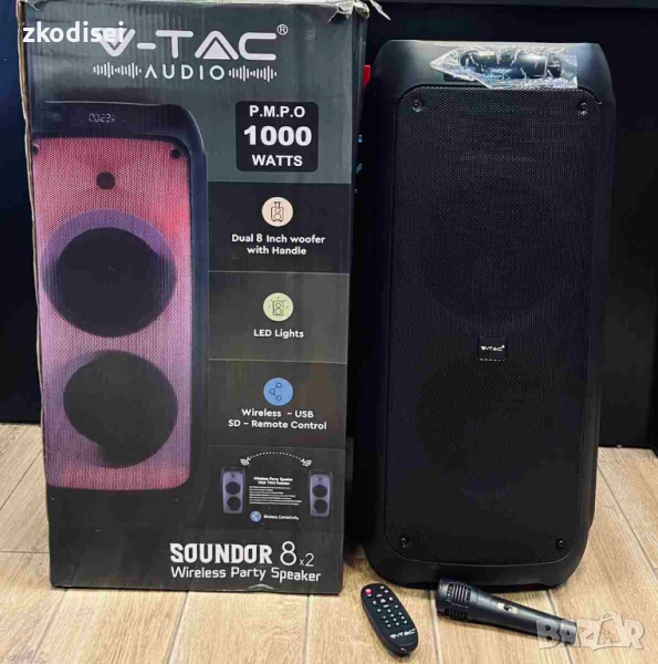 Bluetooth тонколона V-TAC VT-6282-2, снимка 1
