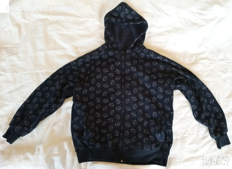 Худи с главите на булдог, снимка 1