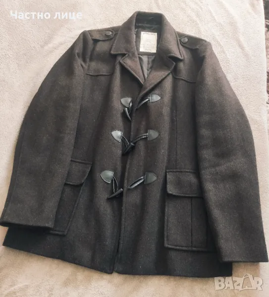 Мъжко късо зимно палто SPRINGFIELD 100% вълна, снимка 1