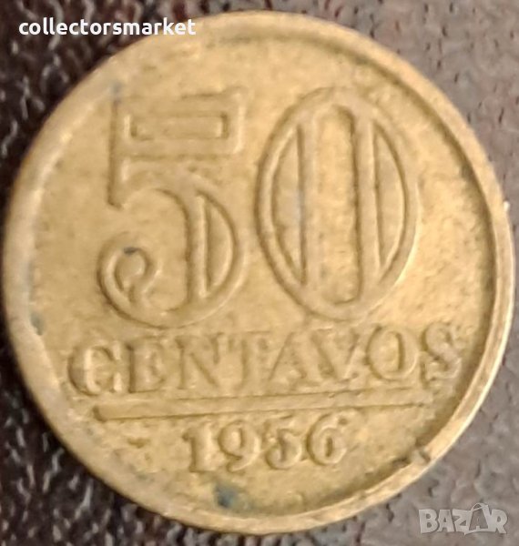 50 центаво 1956, Бразилия, снимка 1